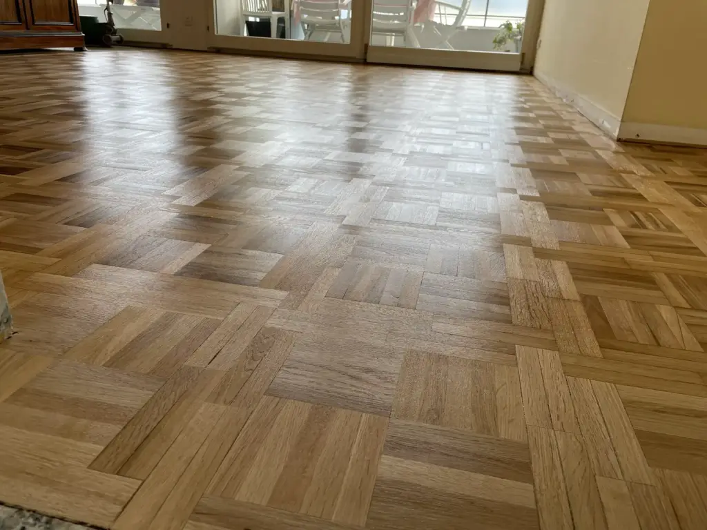 con la levitatura, il parquet torna come nuovo