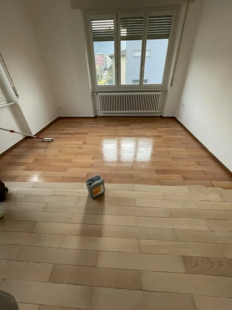 Levigatura pavimento in parquet preesistente